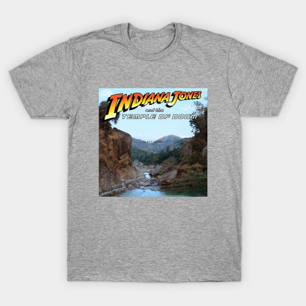 Temple Of Doom - The bridge T-Shirt by Buff Geeks Art